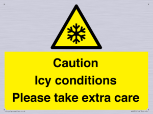 WK6310: Caution Icy conditions please take extra care