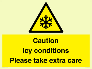 WK6310: Caution Icy conditions please take extra care