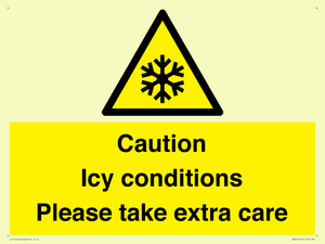 WK6310: Caution Icy conditions please take extra care