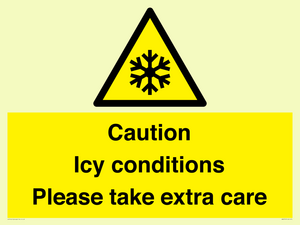 WK6310: Caution Icy conditions please take extra care