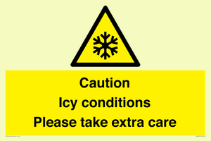 WK6310: Caution Icy conditions please take extra care