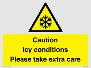 WK6310: Caution Icy conditions please take extra care