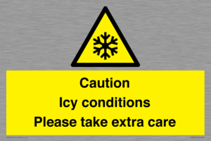 WK6310: Caution Icy conditions please take extra care
