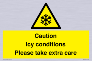 WK6310: Caution Icy conditions please take extra care