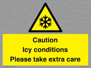 WK6310: Caution Icy conditions please take extra care