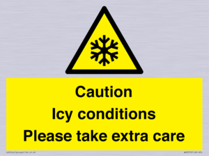 WK6310: Caution Icy conditions please take extra care