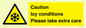 WK6310: Caution Icy conditions please take extra care