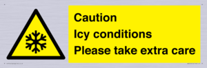 WK6310: Caution Icy conditions please take extra care