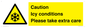 WK6310: Caution Icy conditions please take extra care