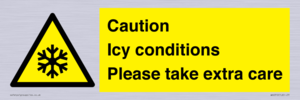 WK6310: Caution Icy conditions please take extra care