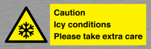 WK6310: Caution Icy conditions please take extra care