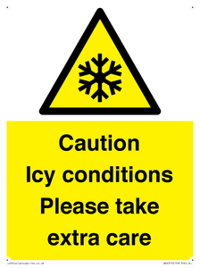 WK6310: Caution Icy conditions please take extra care