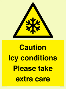 WK6310: Caution Icy conditions please take extra care