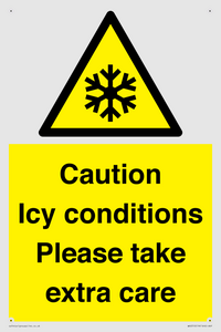 WK6310: Caution Icy conditions please take extra care