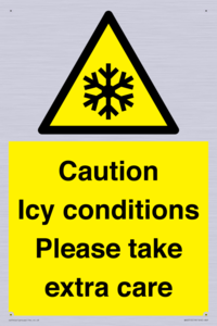 WK6310: Caution Icy conditions please take extra care