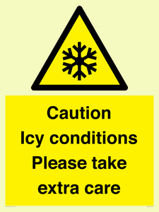 WK6310: Caution Icy conditions please take extra care