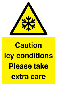 WK6310: Caution Icy conditions please take extra care