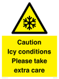WK6310: Caution Icy conditions please take extra care
