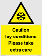 WK6310: Caution Icy conditions please take extra care