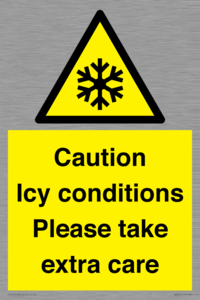 WK6310: Caution Icy conditions please take extra care