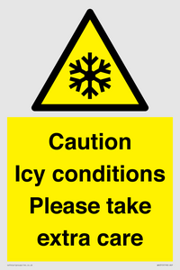 WK6310: Caution Icy conditions please take extra care