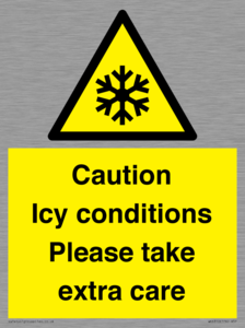 WK6310: Caution Icy conditions please take extra care