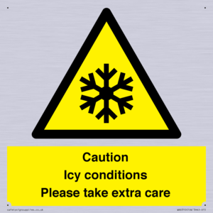 WK6310: Caution Icy conditions please take extra care