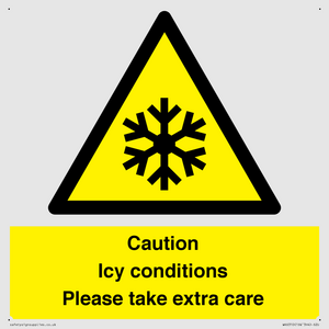 WK6310: Caution Icy conditions please take extra care