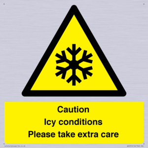 WK6310: Caution Icy conditions please take extra care