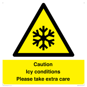 WK6310: Caution Icy conditions please take extra care