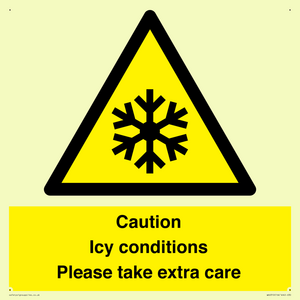 WK6310: Caution Icy conditions please take extra care