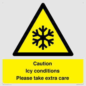 WK6310: Caution Icy conditions please take extra care