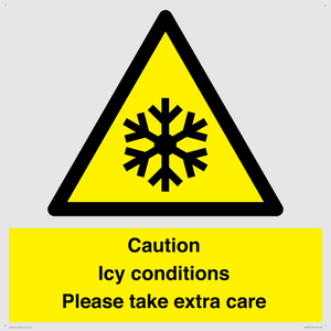 WK6310: Caution Icy conditions please take extra care