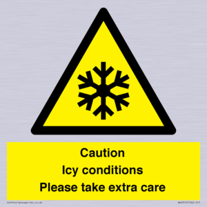 WK6310: Caution Icy conditions please take extra care