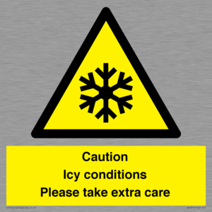 WK6310: Caution Icy conditions please take extra care