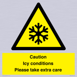 WK6310: Caution Icy conditions please take extra care