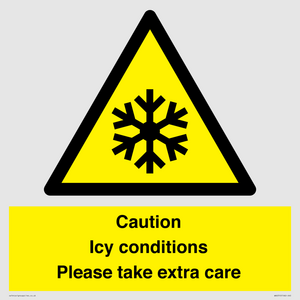 WK6310: Caution Icy conditions please take extra care