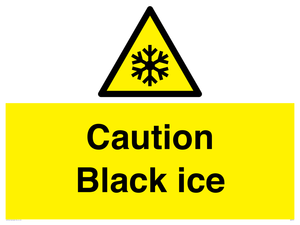 WK6313: Caution Black ice
