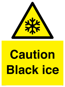 WK6313: Caution Black ice