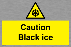 WK6313: Caution Black ice