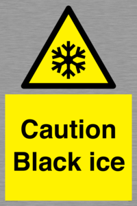 WK6313: Caution Black ice