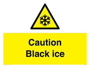 WK6313: Caution Black ice