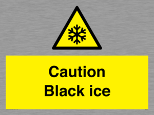 WK6313: Caution Black ice