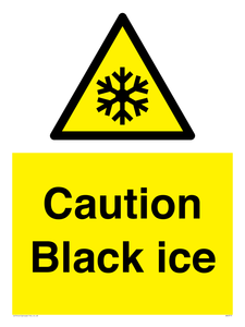 WK6313: Caution Black ice