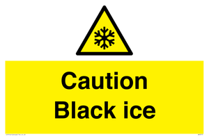 WK6313: Caution Black ice
