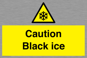 WK6313: Caution Black ice