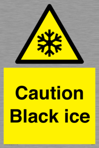 WK6313: Caution Black ice