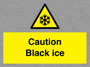 WK6313: Caution Black ice