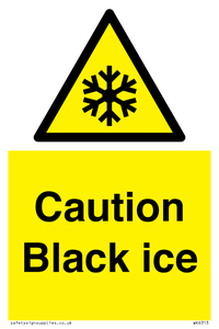 WK6313: Caution Black ice
