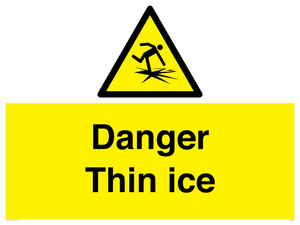 WK7007: Danger Thin ice